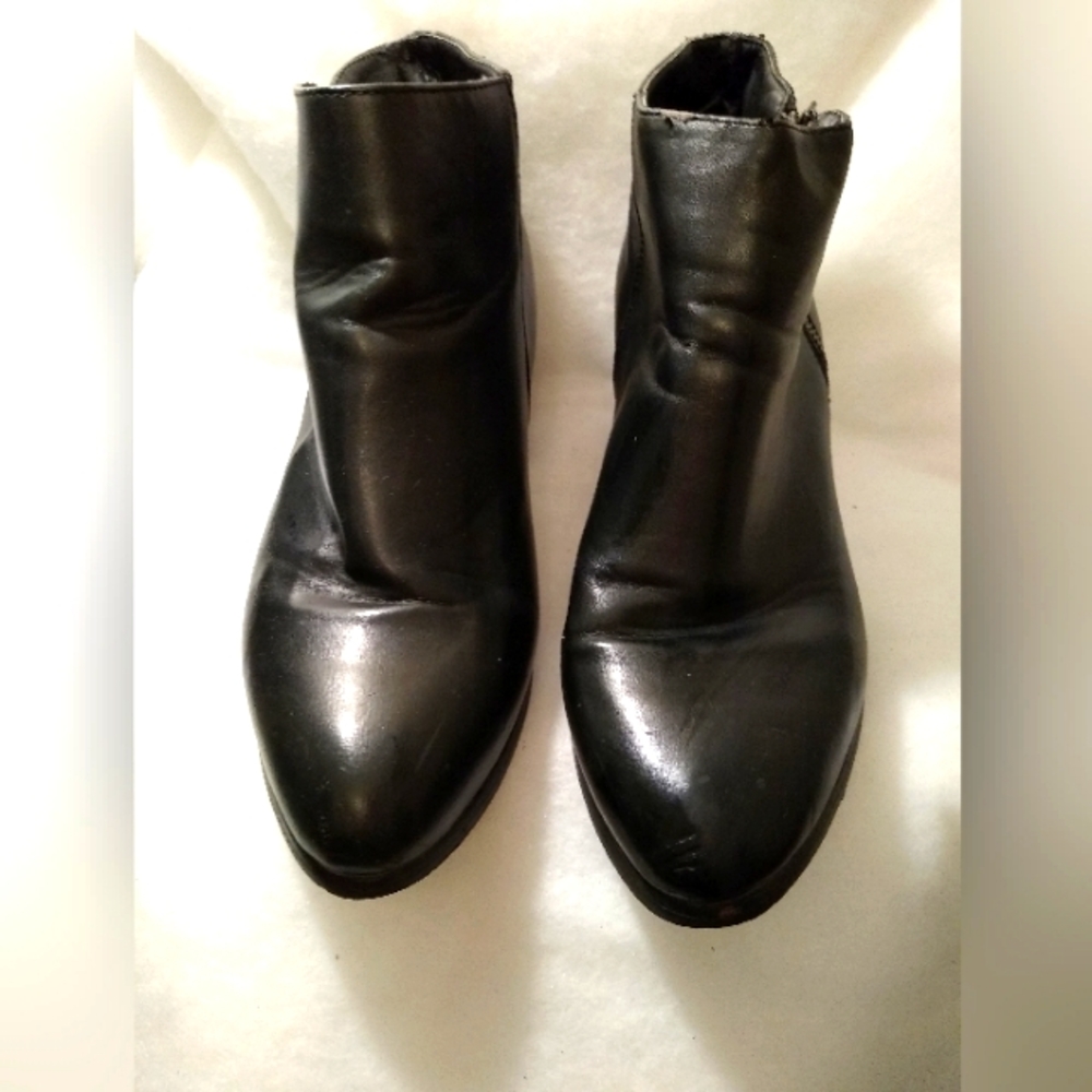 JustFab Ankle Boots-Size 10 Black